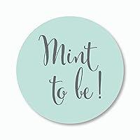 Algopix Similar Product 13 - 120ct  1 Mint To Be Stickers Meant
