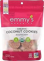 Algopix Similar Product 6 - EMMYS Organic Macaroon Raspberry, 6 OZ