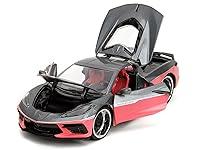 Algopix Similar Product 3 - 2020 Chevy Corvette Gray Metallic and