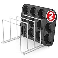 Algopix Similar Product 9 - Stock Your Home White 2 Pack Steel
