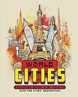 Algopix Similar Product 4 - World Cities  Coloring book for adults