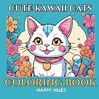 Algopix Similar Product 13 - Cute Kawaii Cats Coloring Book Fun