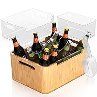 Algopix Similar Product 4 - Nreirly Wooden Ice Bucket Kit