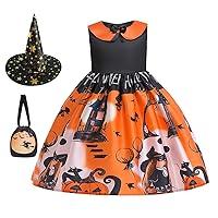 Algopix Similar Product 3 - HIHCBF Girls Halloween Witch Costume