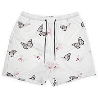 Algopix Similar Product 1 - MECHENG Mens Boho Graphic Print Shorts