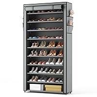 Algopix Similar Product 15 - ROJASOP Shoe Rack with Covers