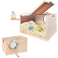 Algopix Similar Product 8 - Parakeet Nesting Box Transparent Bird