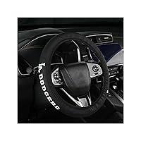 Algopix Similar Product 8 - Leather Steering Wheel Cover Black Car