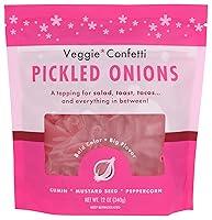 Algopix Similar Product 14 - VEGGIE CONFETTI Pickled Onion, 12 OZ