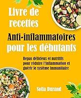 Algopix Similar Product 4 - Livre de recettes Antiinflammatoires