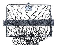 Algopix Similar Product 9 - Hay Hoops Wall Hay Feeder with Net Black