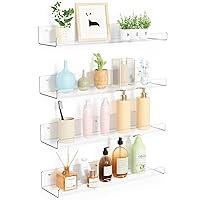 Algopix Similar Product 14 - upsimples 4 Pack Acrylic Shelves for