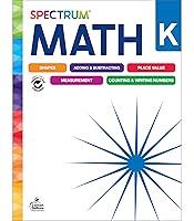 Algopix Similar Product 7 - Spectrum Math Kindergarten Workbooks