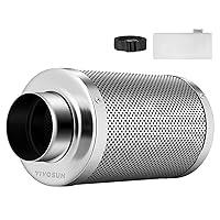 Algopix Similar Product 17 - VIVOSUN 6 Inch Air Carbon Filter