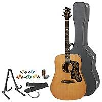 Algopix Similar Product 2 - Sawtooth Acoustic Guitar with Black