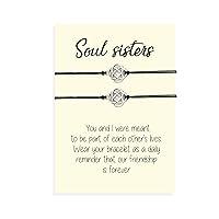 Algopix Similar Product 8 - Soul sister bracelets for 2 Soul