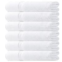 Algopix Similar Product 19 - Wealuxe White Bath Towels 24x50 Inch