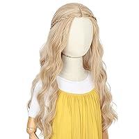 Algopix Similar Product 6 - Koonfan Blonde Cosplay Wig for Kids