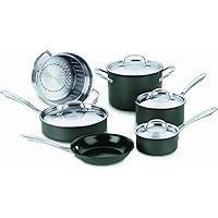 Algopix Similar Product 3 - Cuisinart GG10 Hard Anodized 10Piece