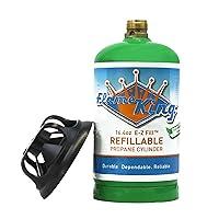 Algopix Similar Product 17 - Flame King Refillable 1LB Empty Propane