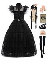 Algopix Similar Product 20 - Halloween Costume for Girls Kids Black