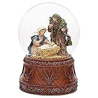 Algopix Similar Product 9 - Christmas Nativity 120MM Musical Snow