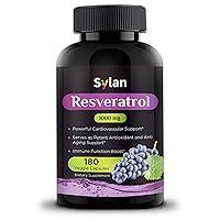 Algopix Similar Product 12 - SYLAN Trans Resveratrol Supplement