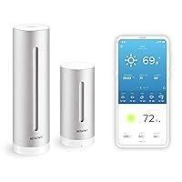 Algopix Similar Product 17 - Netatmo Weather Station Indoor Outdoor