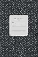 Algopix Similar Product 5 - Labor Notizbuch kariertes Notizbuch 