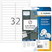 Algopix Similar Product 13 - HERMA Self Adhesive Removable