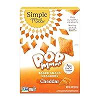 Algopix Similar Product 5 - SIMPLE MILLS Pop Emms Cheddar Crackers