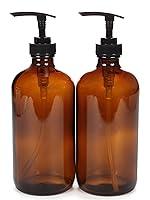 Algopix Similar Product 1 - Vivaplex 2 Large 16 oz Empty Amber