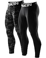 Algopix Similar Product 15 - DRSKIN 2 Pack Mens Compression Pants