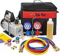 Algopix Similar Product 8 - XtremepowerUS 3CFM 14 HP Vacuum Pump