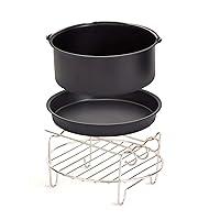 Algopix Similar Product 16 - Dash 6Piece Air Fryer Accessory Kit 2