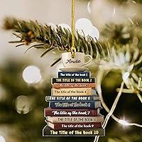 Algopix Similar Product 19 - Personalized Christmas Book Tree