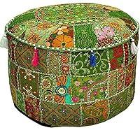 Algopix Similar Product 3 - ALOFCART Patchwork Round Foot Stool