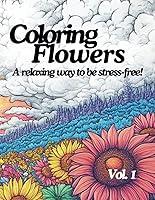 Algopix Similar Product 9 - Coloring Flowers A relaxing way to be