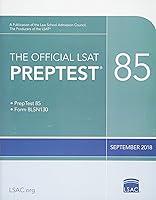 Algopix Similar Product 19 - The Official LSAT PrepTest 85 Sept