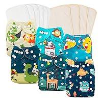 Algopix Similar Product 15 - babygoal Reusable Cloth Diapers 6