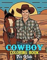 Algopix Similar Product 1 - Cowboy coloring book for kids Wild