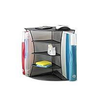 Algopix Similar Product 17 - Safco 3261BL Onyx Mesh Corner Organizer