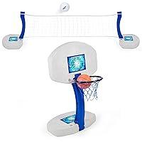 Algopix Similar Product 16 - SwimWays 2in1 Pool Sport Combo Set 