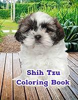 Algopix Similar Product 2 - Shih Tzu Coloring Book Shih Tzu Puppy