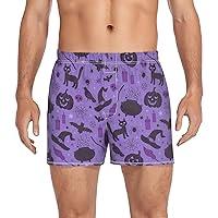 Algopix Similar Product 3 - JHKKU Halloween Mens Boxer Shorts Soft