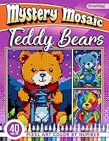 Algopix Similar Product 3 - Colorful Teddy Bears Mystery Mosaics