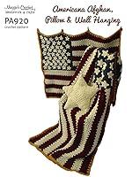 Algopix Similar Product 15 - Crochet Pattern Americana Afghan Wall
