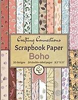 Algopix Similar Product 13 - Boho Scrapbook Paper 85 X 11 Double