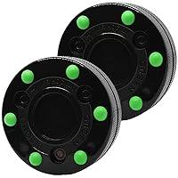 Algopix Similar Product 18 - Green Biscuit Roller Hockey Puck 2 Pack
