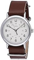 Algopix Similar Product 11 - Timex Unisex T2P495 Weekender 40 Brown